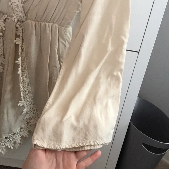 TOBI Cream Romper - Picture 9 of 11